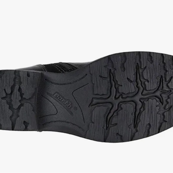 Earth Artistic Onyx Black Leather Ankle Boots / Size 9 - Picture 13 of 14